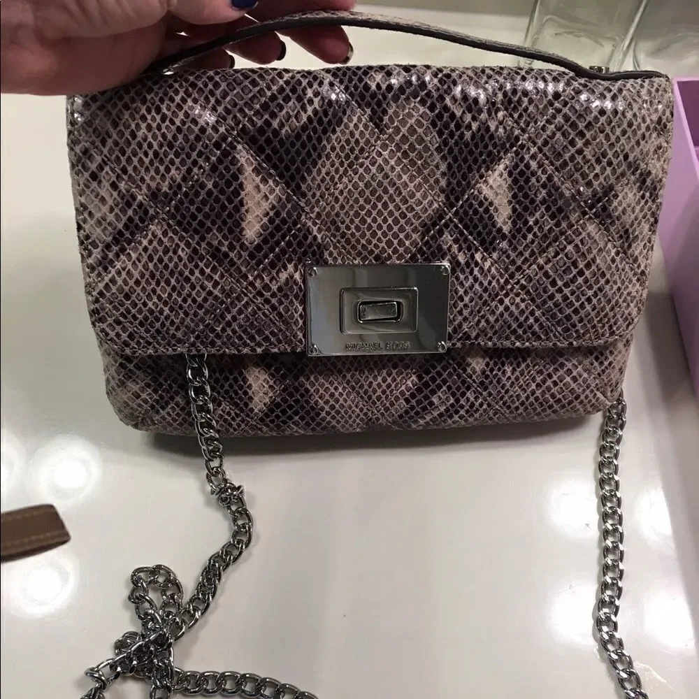 Michael Kors Snakeskin Purse